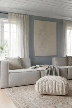 Modulsofa 1,5 seter m/armlene venstre natur - 110x93x73 cm