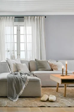 Modulsofa 1,5 seter uten armlener natur - 90x93x73 cm