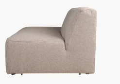 Modulsofa 1,5 seter uten armlene beige - 90x93x73 cm
