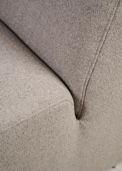 Modulsofa 1,5 seter uten armlene beige - 90x93x73 cm