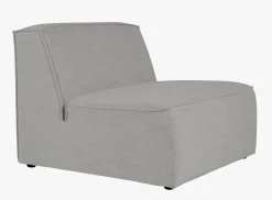 Modulsofa hjørne grå - 93x93x73 cm