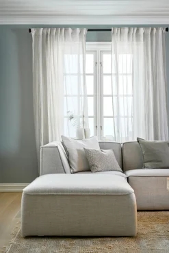 Modulsofa hjørne natur - 90x93x73 cm