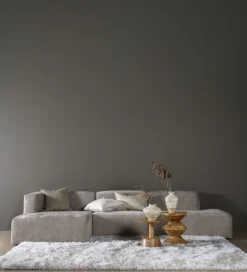 Modulsofa åpen ende høyre grå - 134x93x73 cm