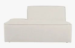 Modulsofa åpen ende venstre natur - 134x93x73 cm