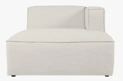 Modulsofa sjeselong høyre natur - 114x154x73 cm