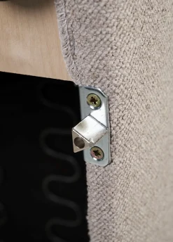 Modulsofa sjeselong venstre beige - 114x154x73 cm