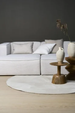 Modulsofa sjeselong venstre natur - 114x154x73 cm