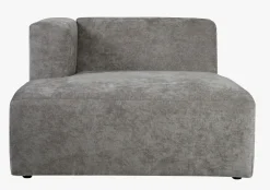 Modulsofa sjeselong venstre grå - 114x154x73 cm