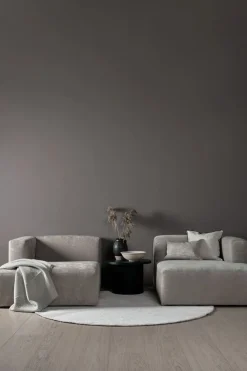 Modulsofa sjeselong venstre grå - 114x154x73 cm