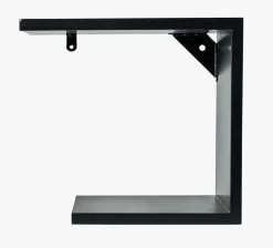 Nattbord venstre svart - 26x20x28 cm