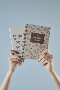 Notatbok a5 multi beige - 15x21 cm