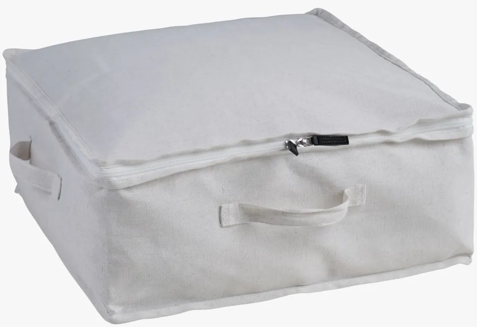 Oppbevarings bag lys natur - 60x45x30 cm