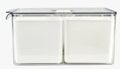 Oppbevaringsboks offwhite - 21x32,5x15,5 cm