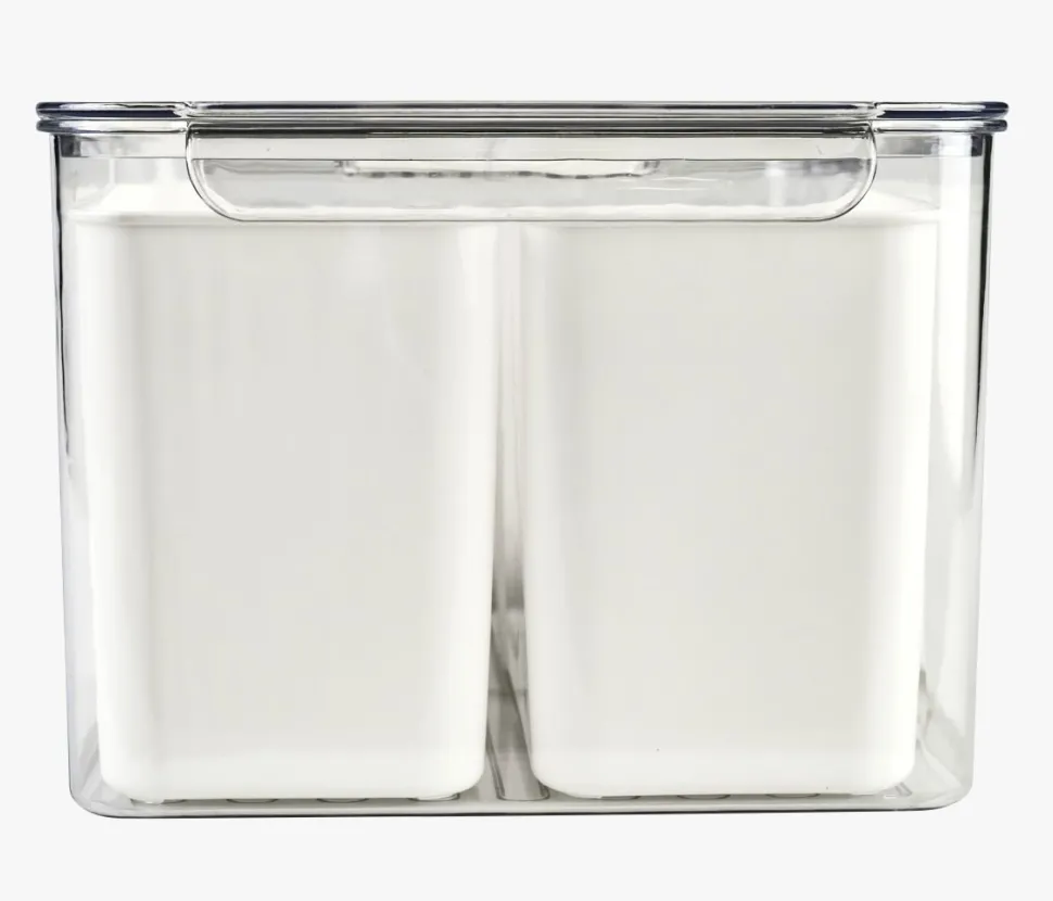 Oppbevaringsboks offwhite - 21x32,5x15,5 cm