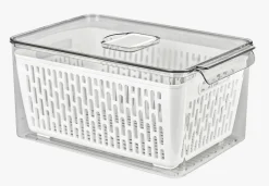 Oppbevaringsboks offwhite - 21x32,5x15,5 cm