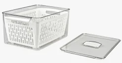 Oppbevaringsboks offwhite - 21x32,5x15,5 cm