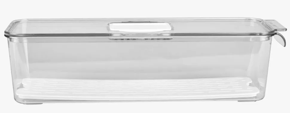 Oppbevaringsboks offwhite - 11x34x9 cm