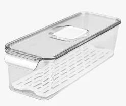 Oppbevaringsboks offwhite - 11x34x9 cm