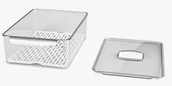 Oppbevaringsboks offwhite - 11x34x9 cm