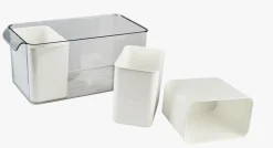 Oppbevaringsboks offwhite - 16x31,5x14,5 cm