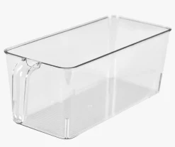 Oppbevaringsboks transparent - 12,5x30x11 cm