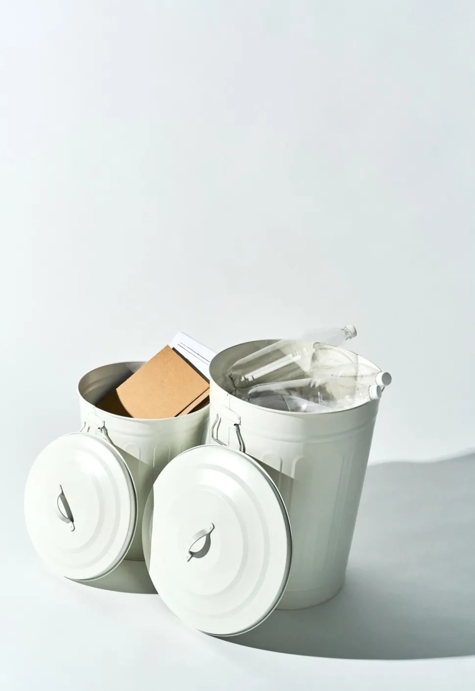 Oppbevaringsbøtte offwhite - 31,5x47 cm