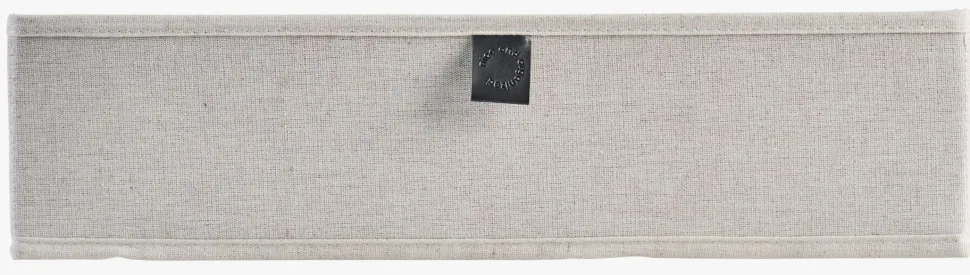 Organiseringsboks lys natur - 42x28x11 cm