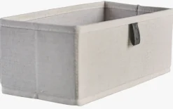 Organiseringsboks lys natur - 42x28x11 cm