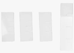 Organizer hvit - 0,2x27,3x7 cm