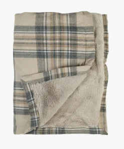 Pelspledd multi beige - 130x170 cm