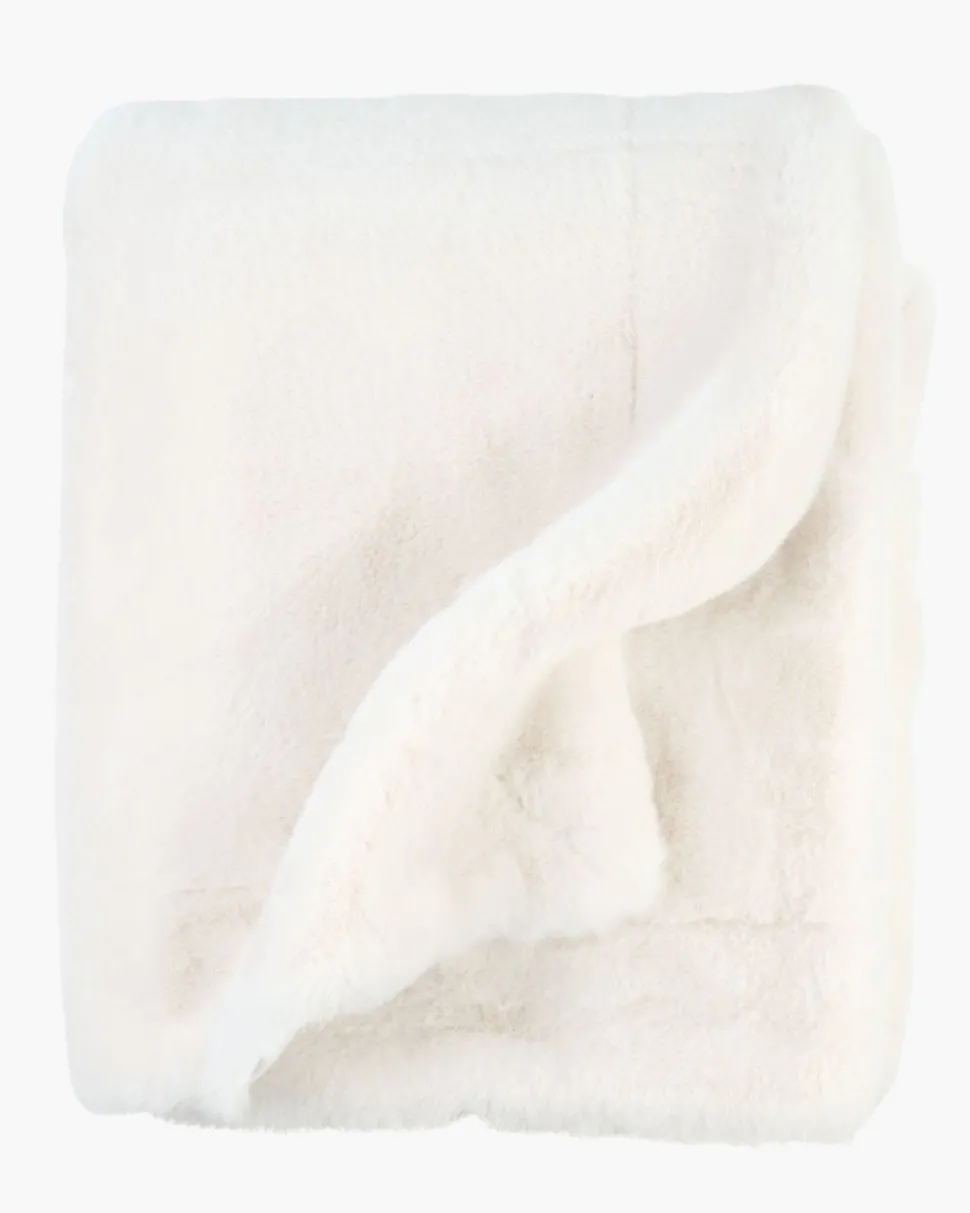 Pelspledd offwhite - 130x170 cm