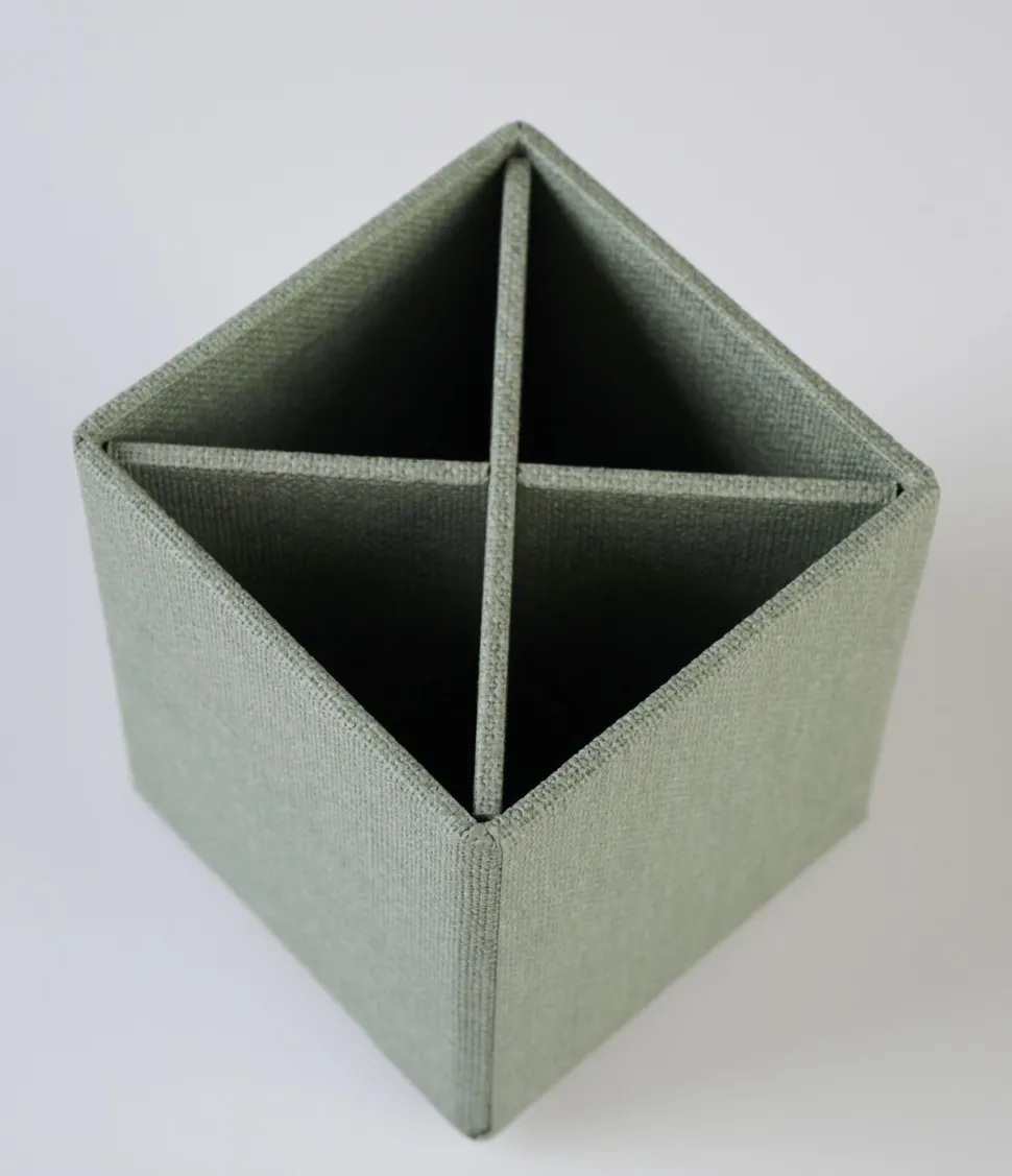 Pennekopp lys grønn - 8,5x8,5x10 cm