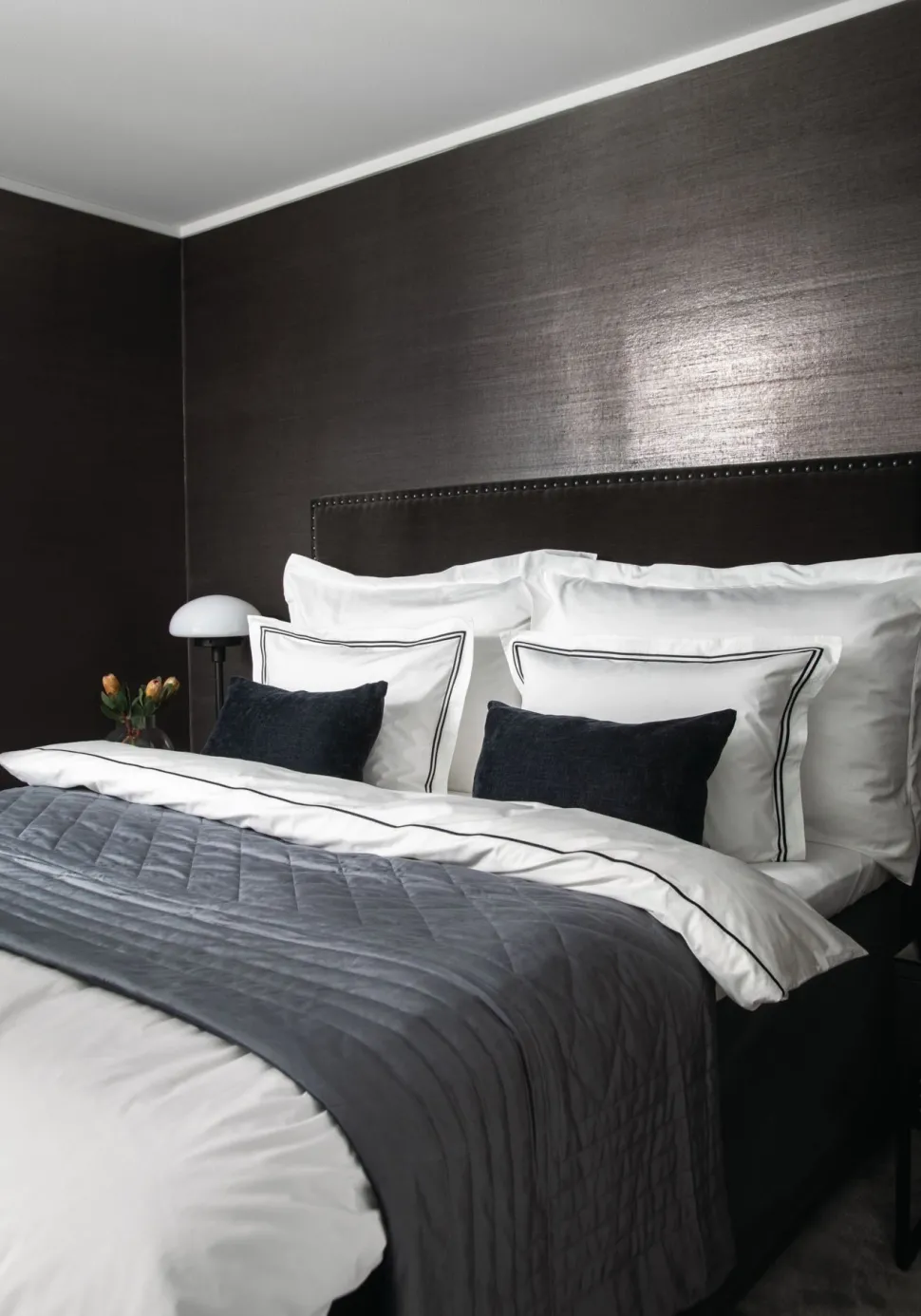 Percale sengesett hvit - 140x200 cm