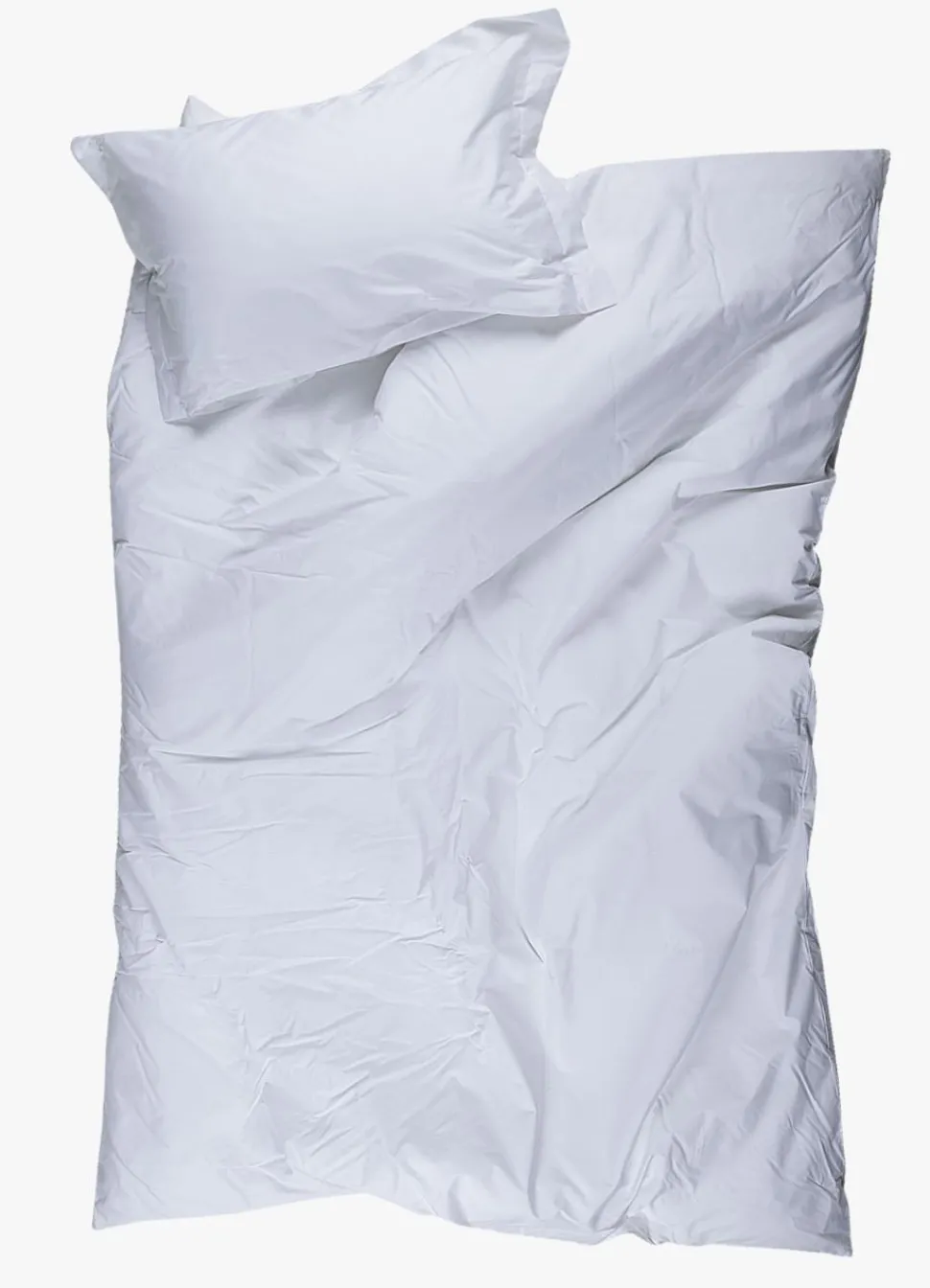 Percale sengesett hvit - 140x200 cm