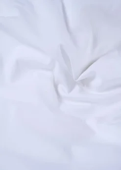 Percale sengesett hvit - 140x200 cm