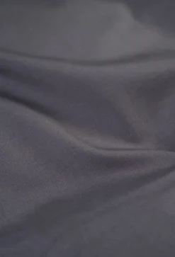 Percale sengesett mørk grå - 140x200 cm