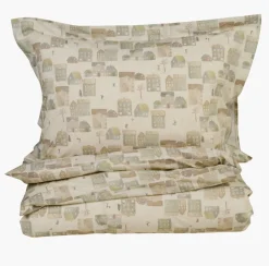 Percale sengesett multi - 140x200 cm