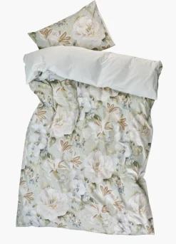 Percale sengesett multi grønn - 140x200 cm