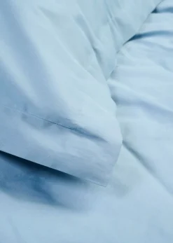 Percale sengesett tåkeblå - 140x200 cm