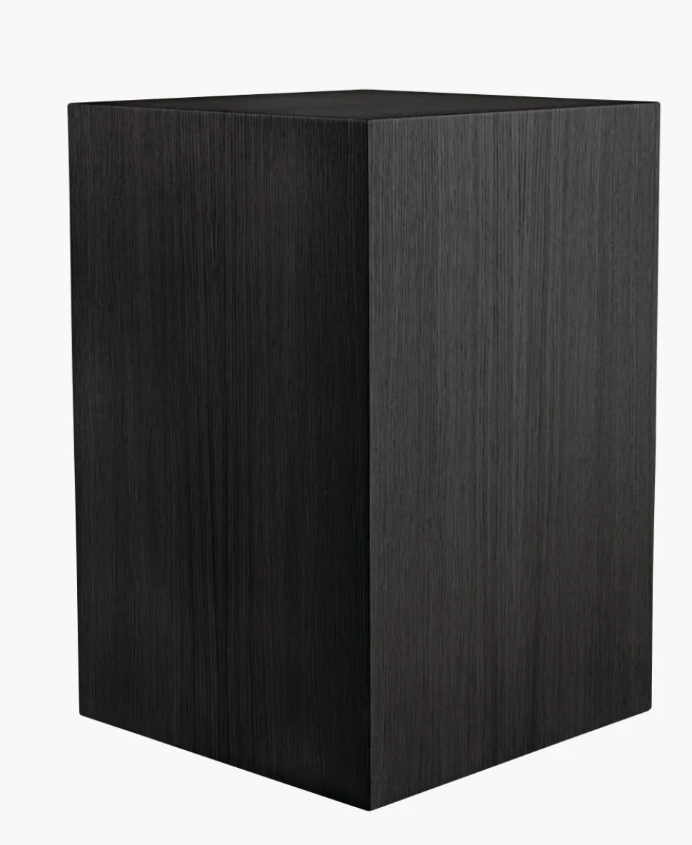 Pidestall svart - 25x25x80 cm