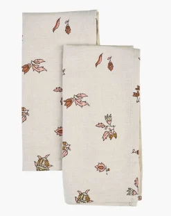 2pk tøyserviett beige - 45x45 cm
