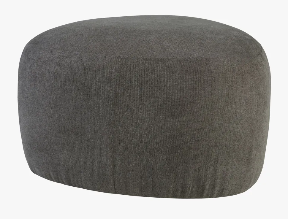 Puff brun - 65x65x38 cm