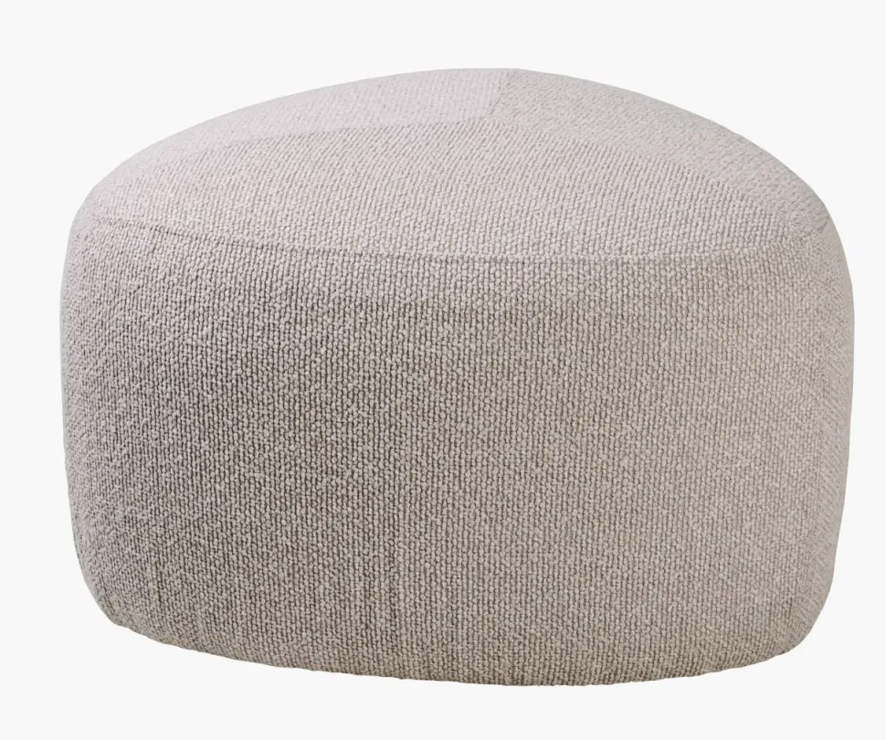 Puff multi beige - 65x65x38 cm