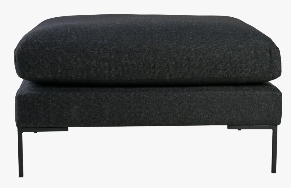 Puff svart - 90x90x50 cm