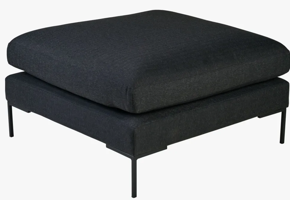 Puff svart - 90x90x50 cm