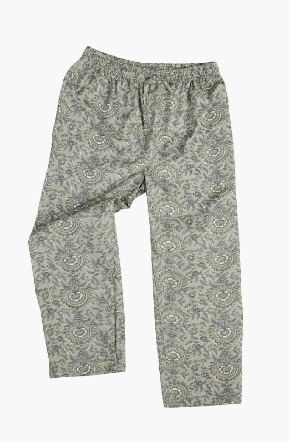 Pyjamasbukse olivengrønn - one size