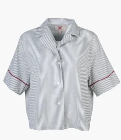 Pyjamasskjorte olivengrønn - one size