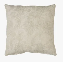 Pynteputetrekk lys beige - 50x50 cm