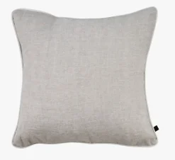 Pynteputetrekk lys beige - 50x50 cm
