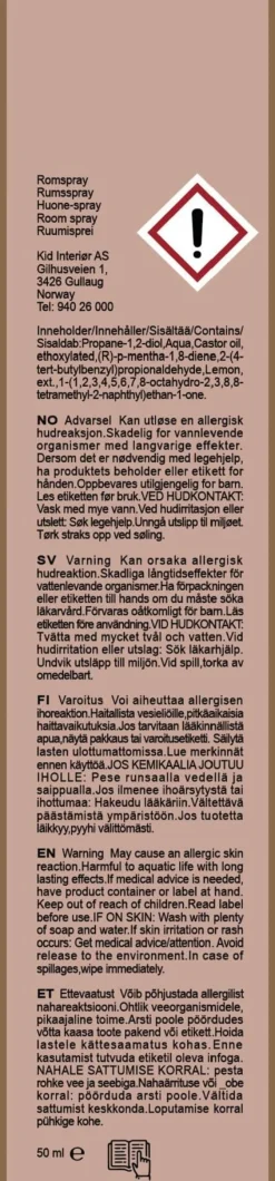 Romspray rosa - 50 ml